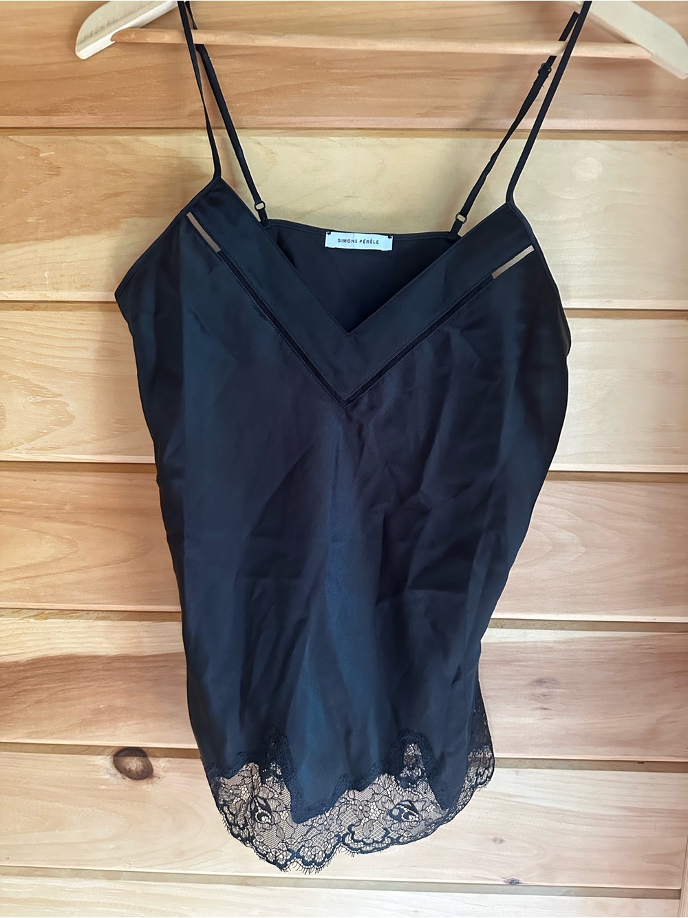 Simone Pérèle Silk-Satin Camisole Top